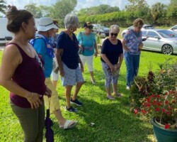 Members Waiting for the Tour
