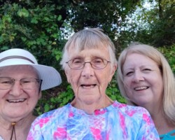 Small Group of Happy Strollers