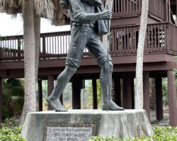 Monument to the Barefoot Mailmen
